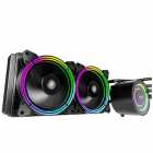 COOLER WATER AIGO DARKFLASH SYMPHONY TR240 BLACK