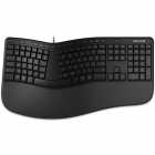 TECLADO MICROSOFT LXM-00003 ERGONOMIC SP PRETO USB